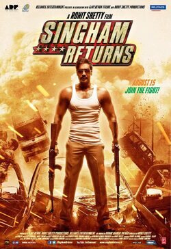 Poster Singham Returns