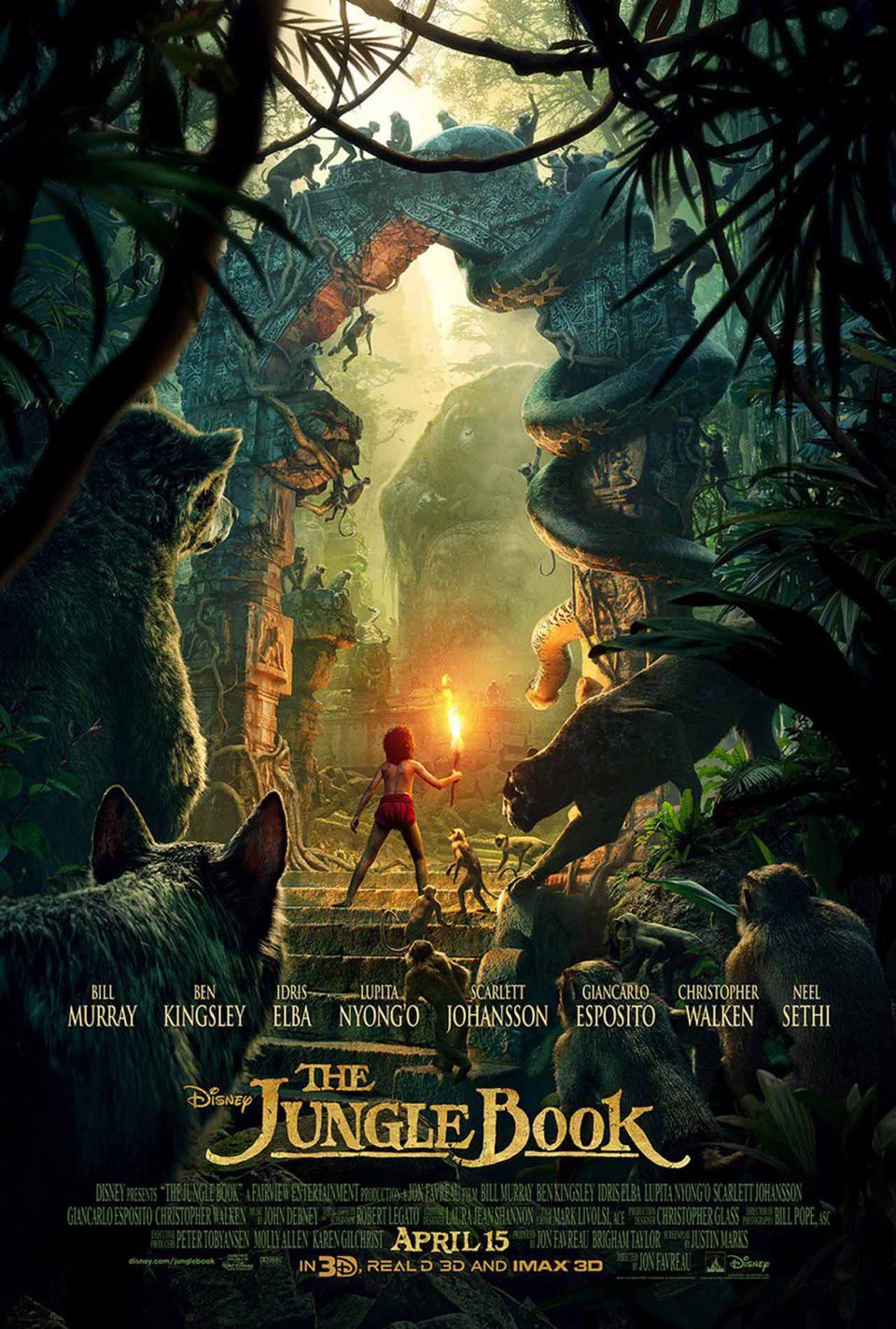 Poster of The Jungle Book - EE.UU. #2