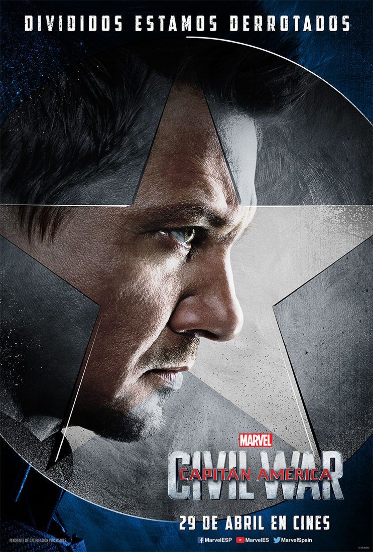 Poster of Captain America: Civil War - Ojo de Halcón