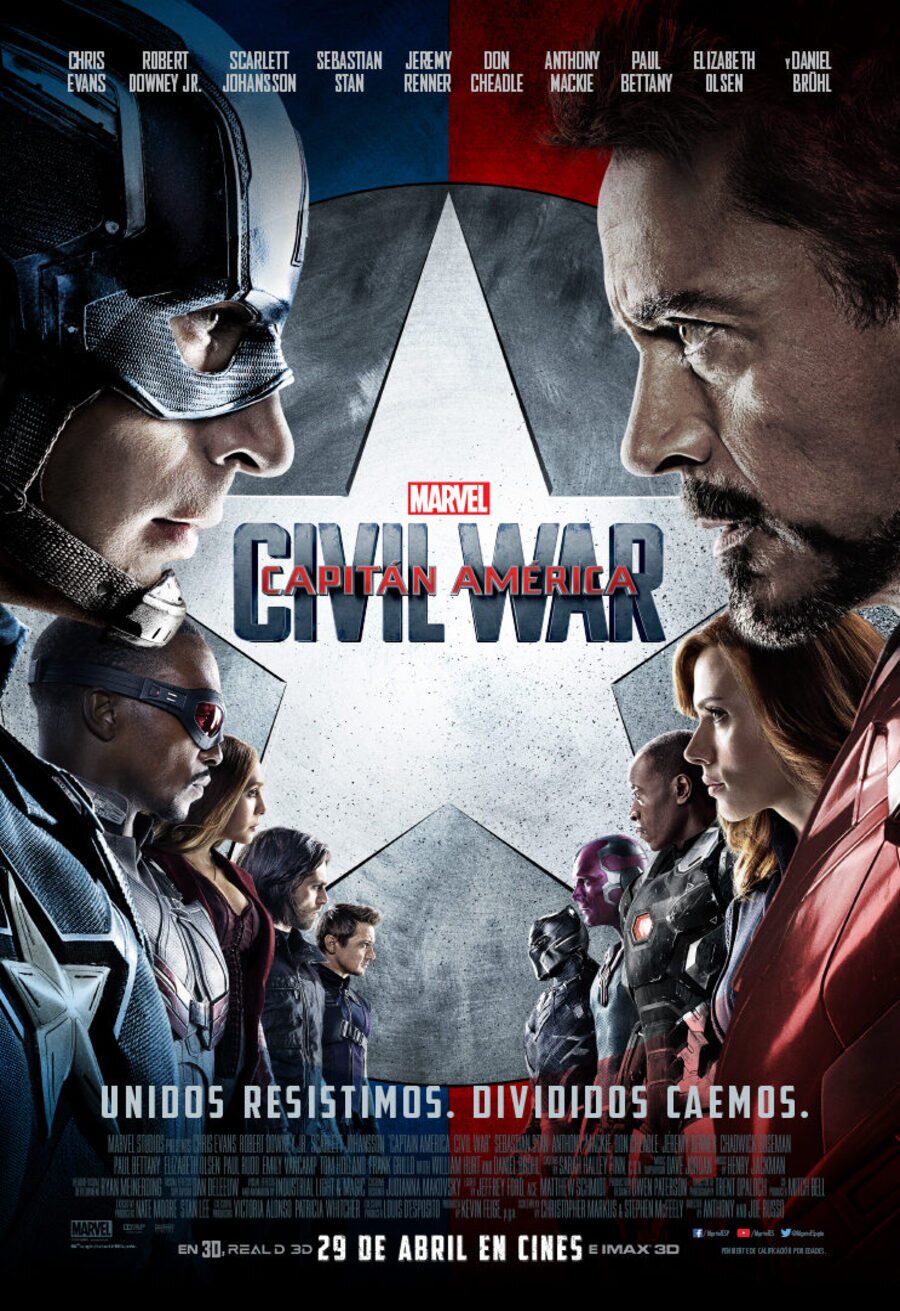 Poster of Captain America: Civil War - España Oficial