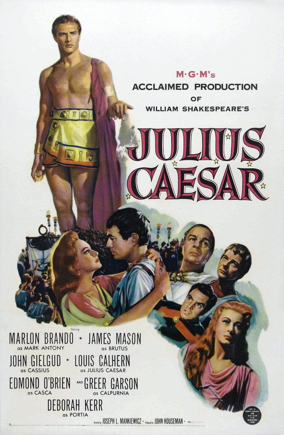 Poster of Julius Caesar - Estados Unidos