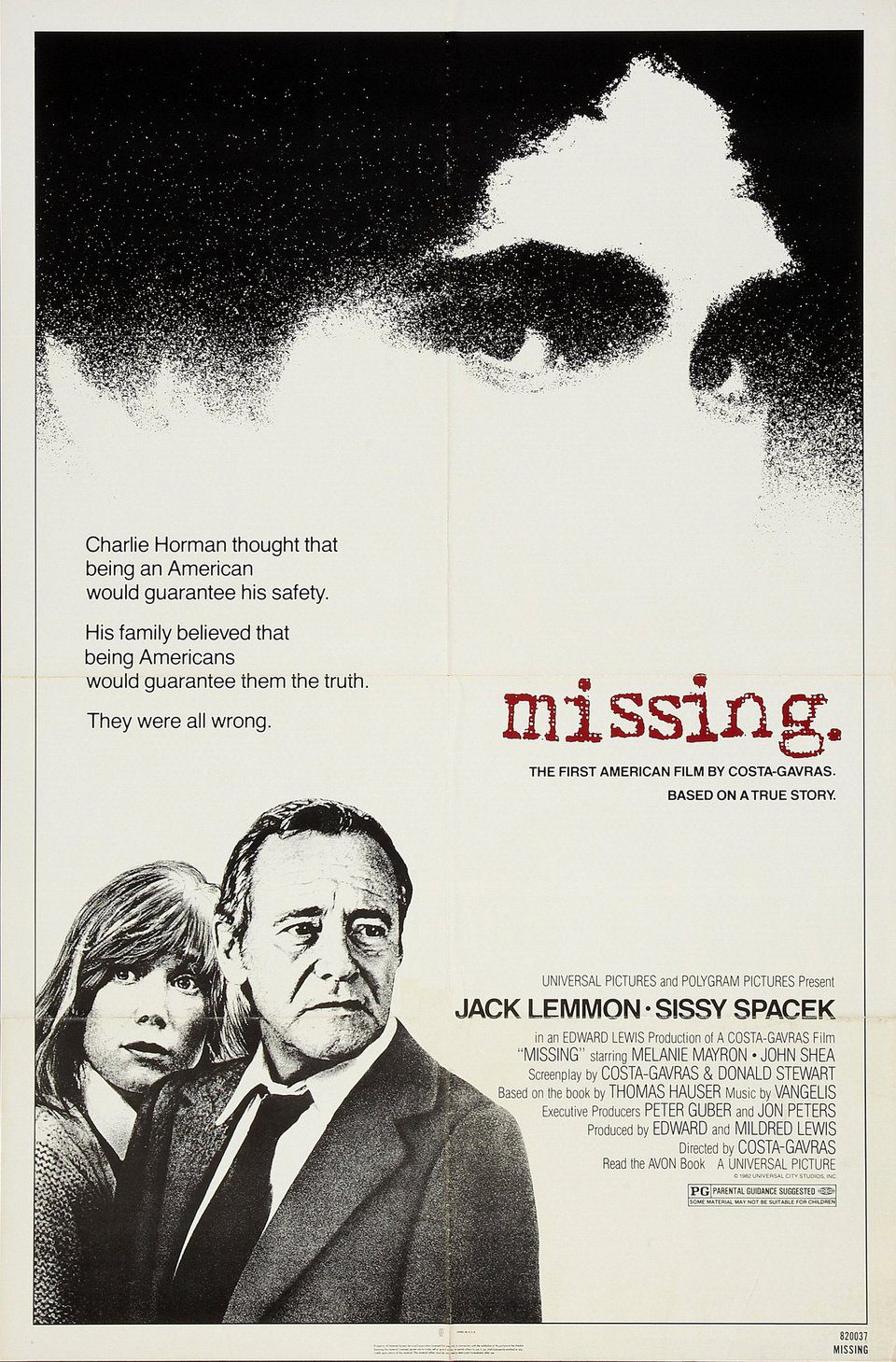 Poster of Missing - Estados Unidos