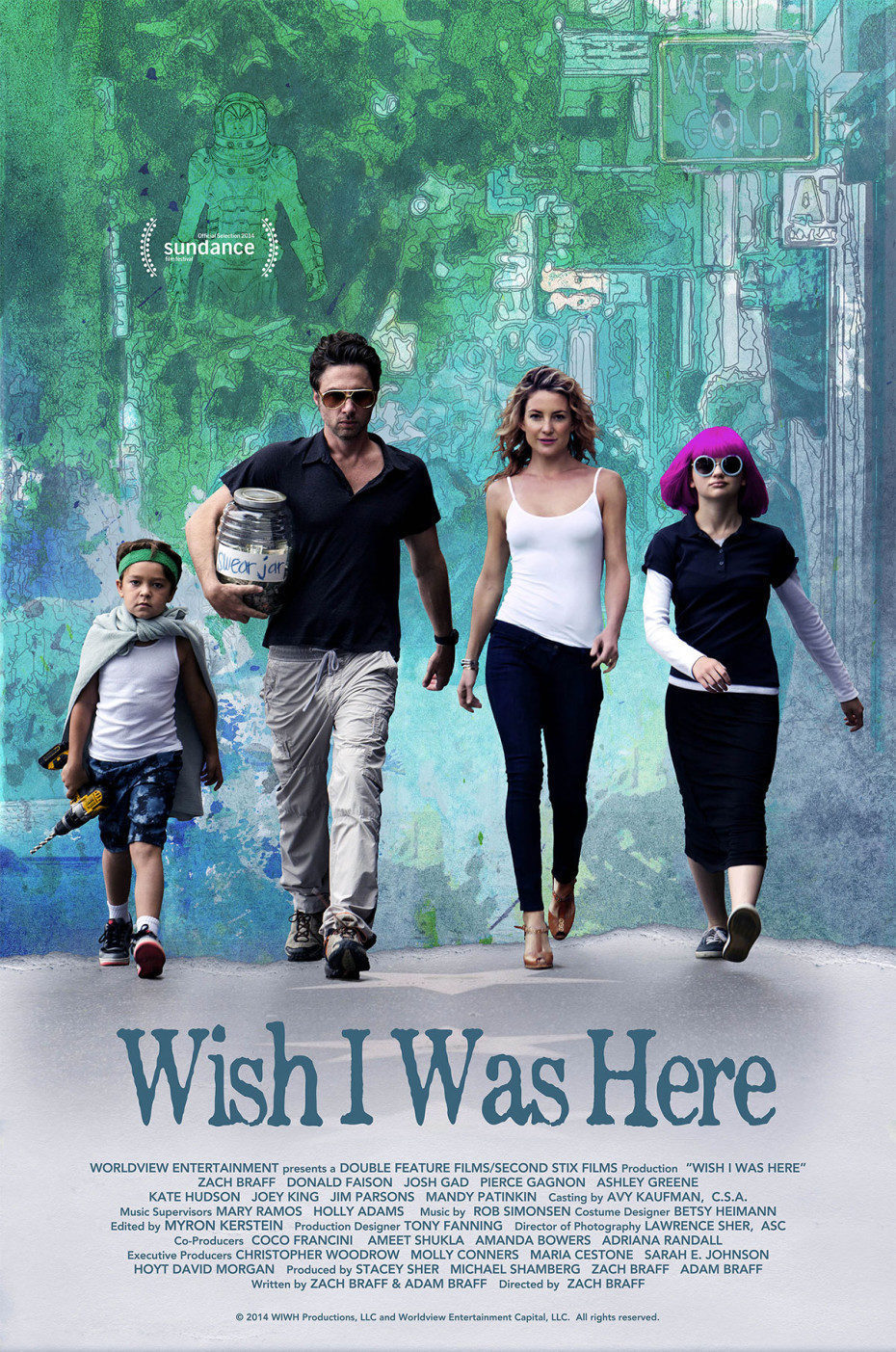Poster of Wish I Was Here - EEUU