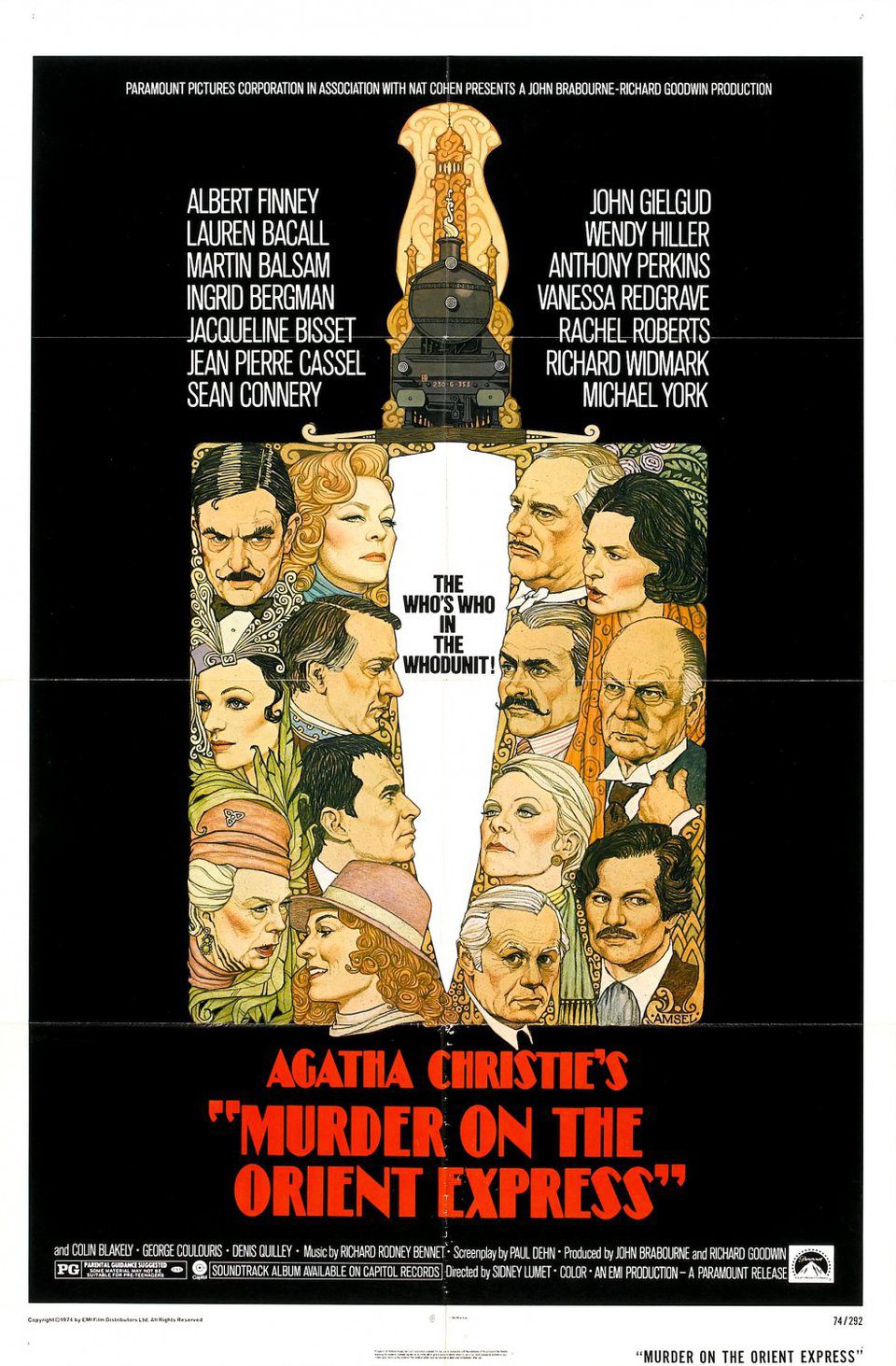 Poster of Murder on the Orient Express - Estados Unidos