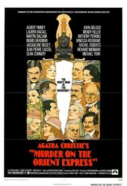 Poster Murder on the Orient Express