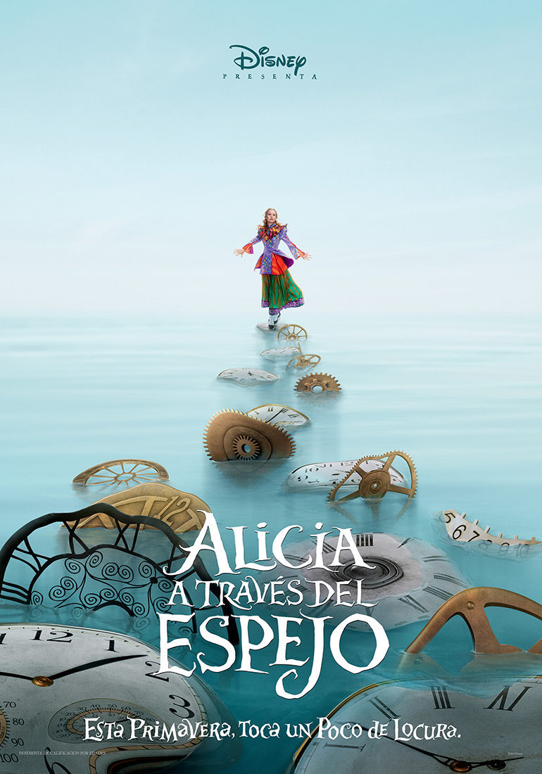 Poster of Alice Through the Looking Glass - Español Alicia