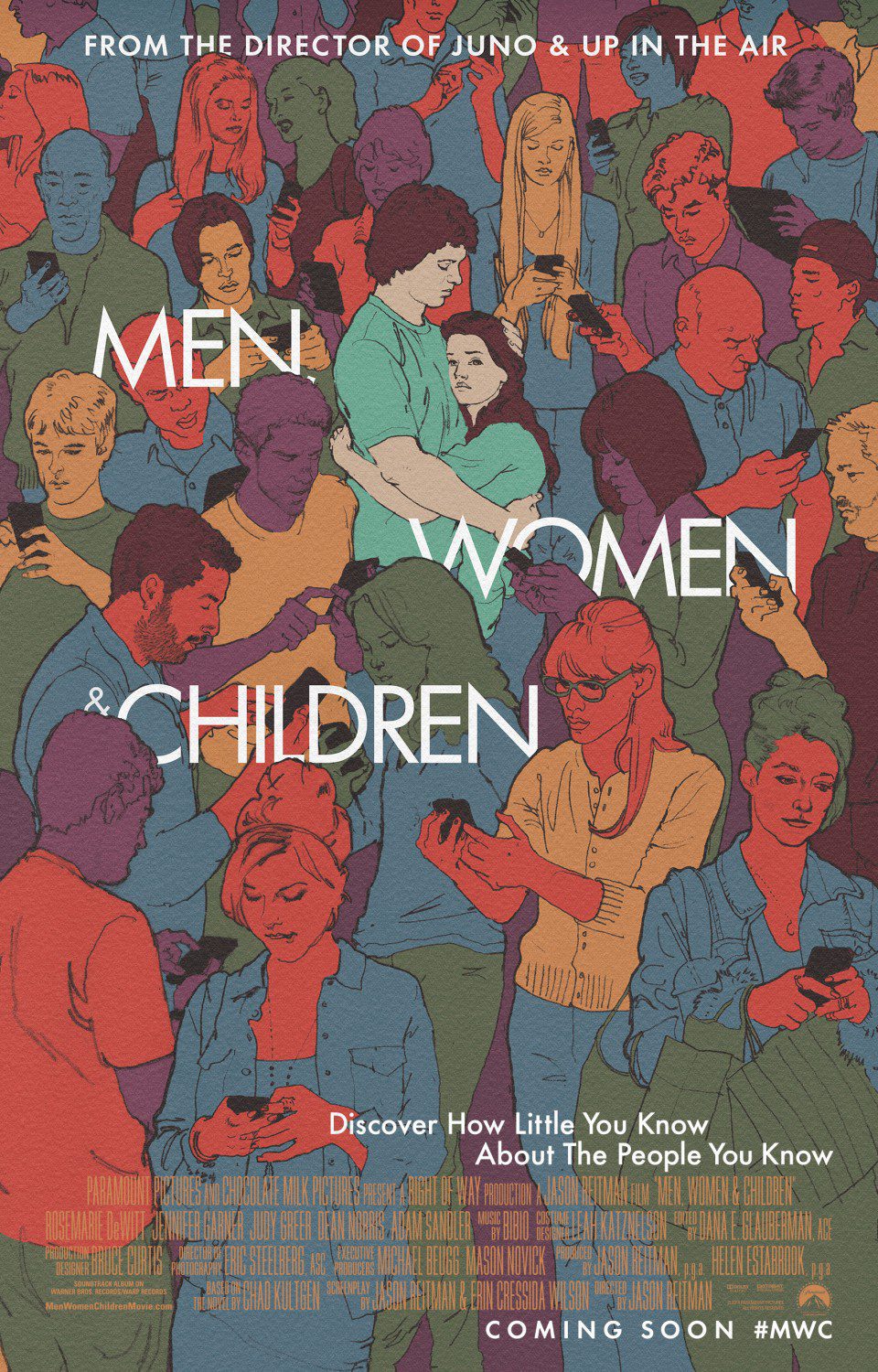 Poster of Men, Women & Children - EEUU