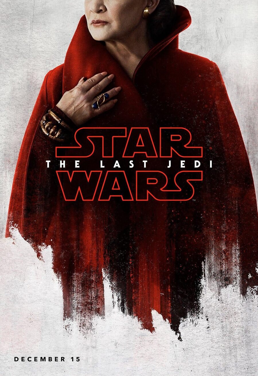 Poster of Star Wars: The Last Jedi - General Leia Organa