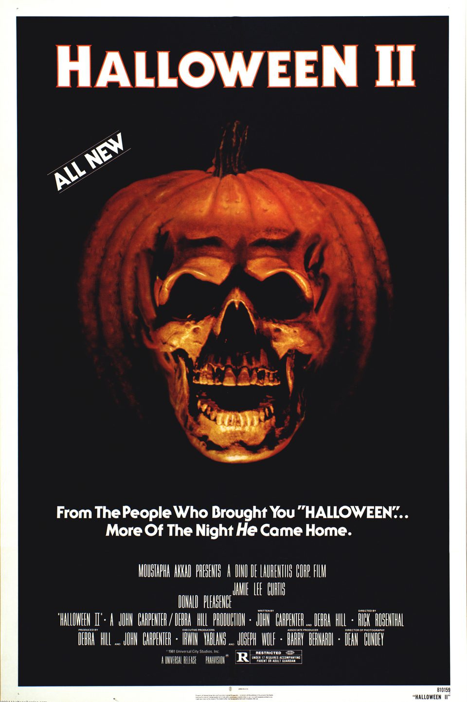 Poster of Halloween II - Estados Unidos