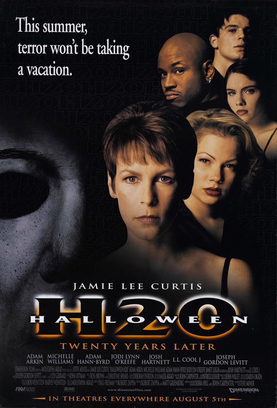 Poster of Halloween H20: 20 Years Later - Estados Unidos