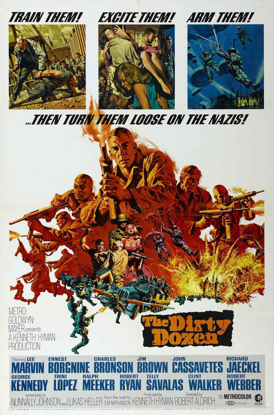 Poster of The Dirty Dozen - Estados Unidos
