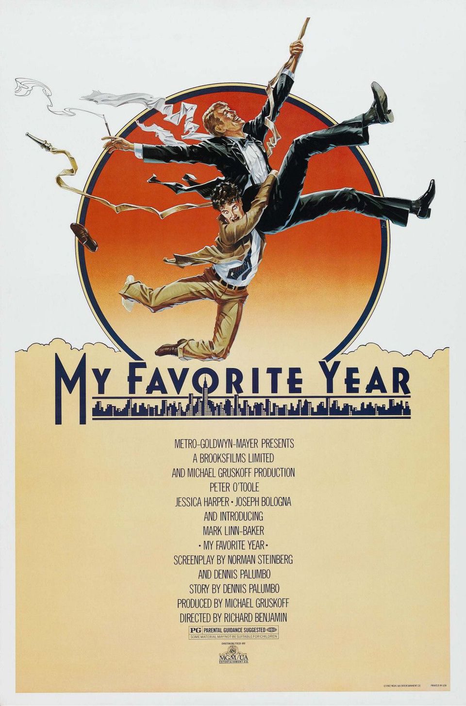 Poster of My Favorite Year - Estados Unidos