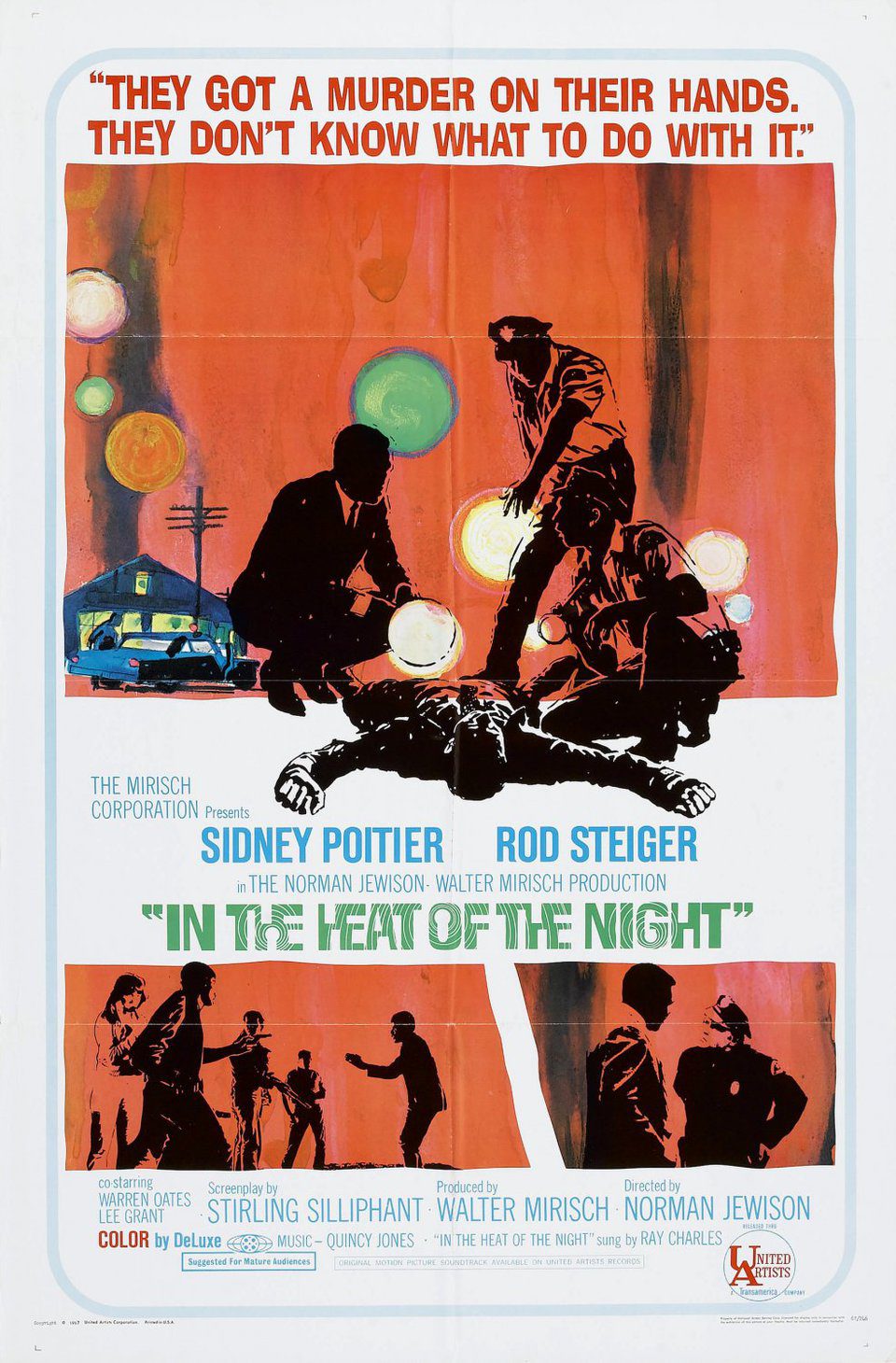 Poster of In the Heat of the Night - Estados Unidos