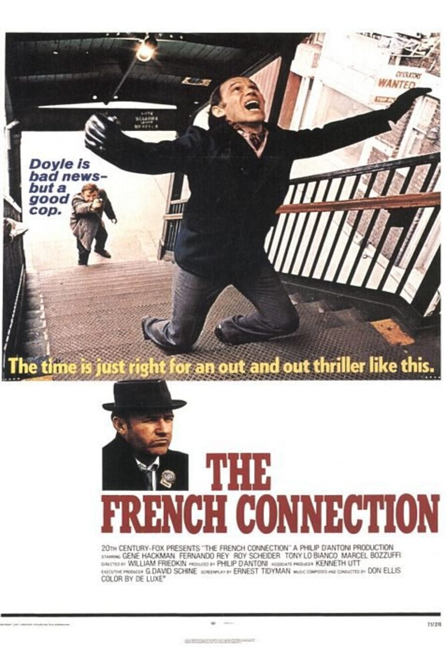 Poster of The French Connection - Estados Unidos