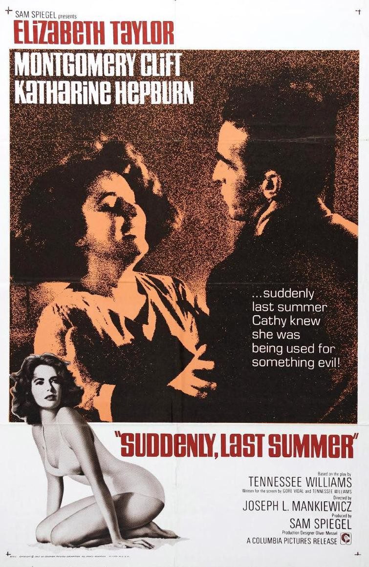 Poster of Suddenly, Last Summer - Estados Unidos