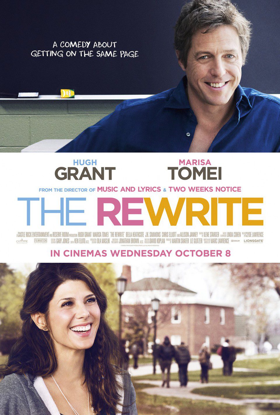 Poster of The Rewrite - Estados Unidos
