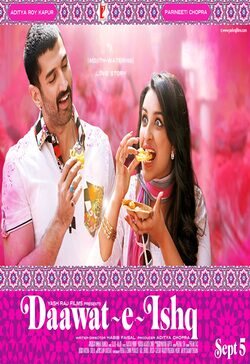 Poster Daawat-e-Ishq