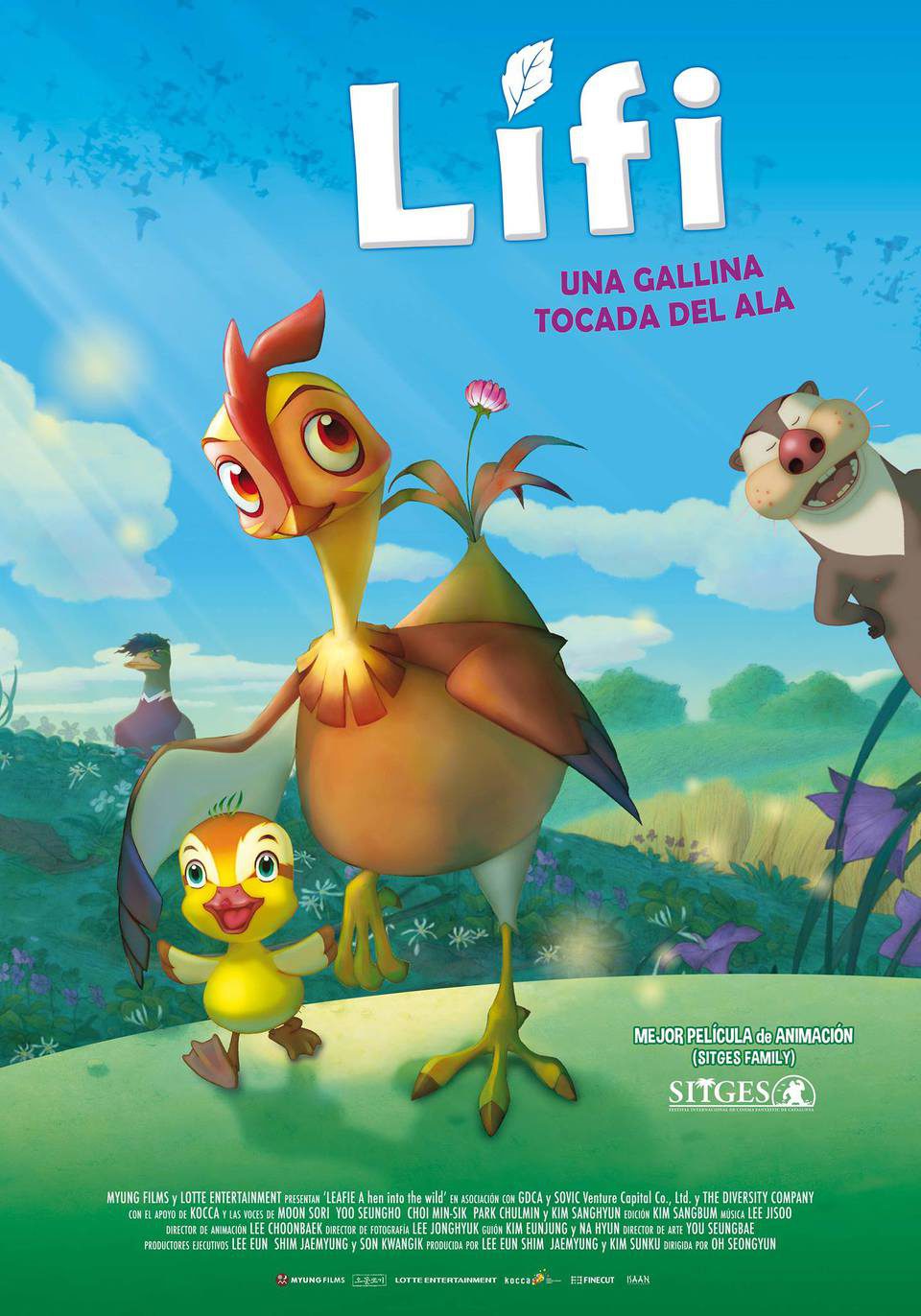 Poster of Leafie, a Hen Into the Wild - España
