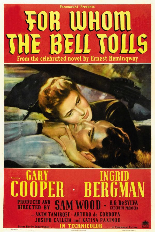 Poster of For Whom the Bell Tolls - Estados Unidos