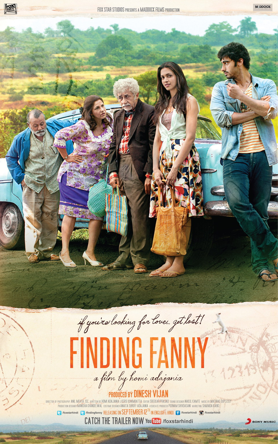 Poster of Finding Fanny - Reino Unido