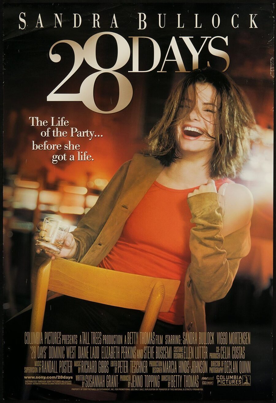 Poster of 28 Days - Estados Unidos