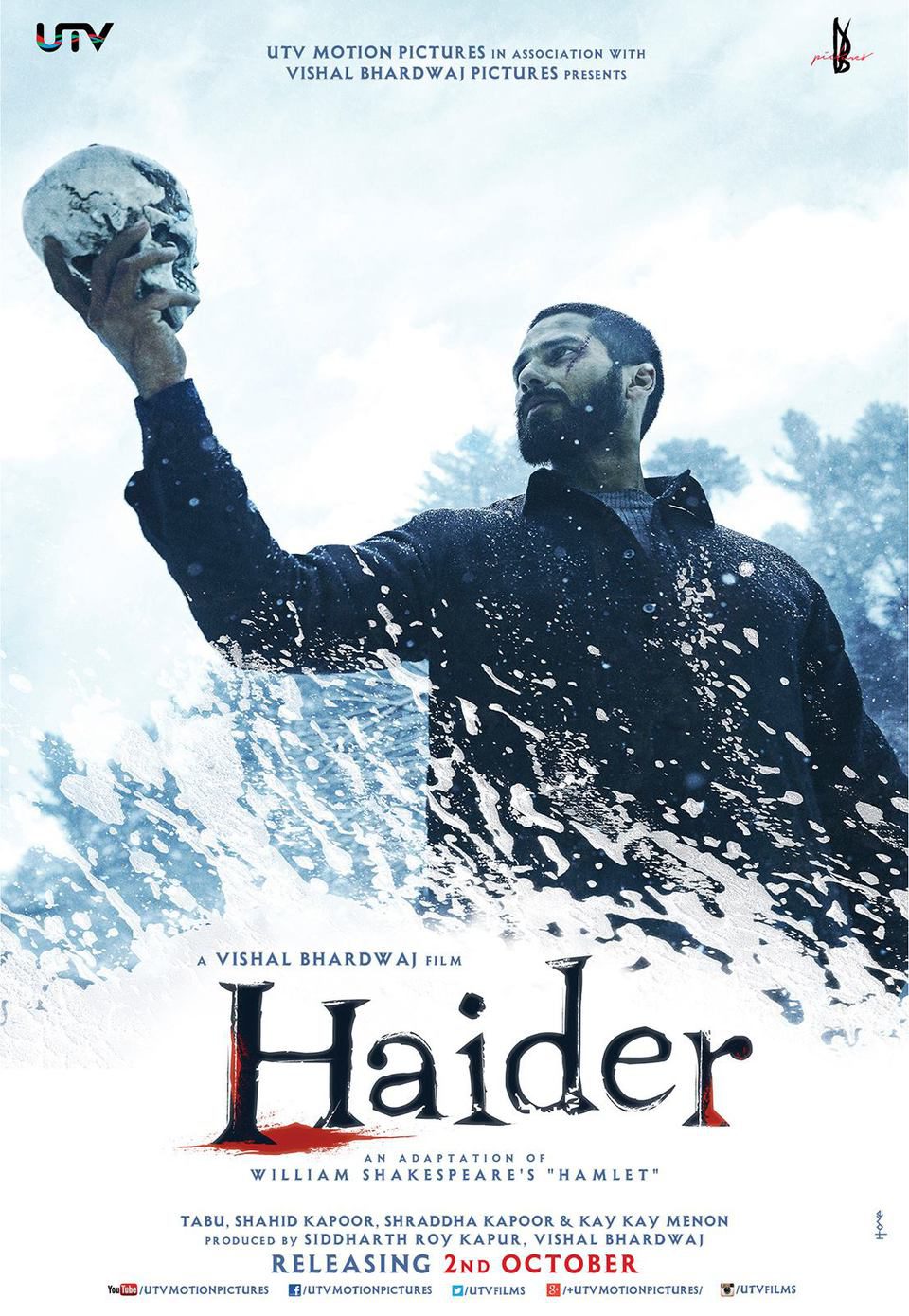 Poster of Haider - Reino Unido