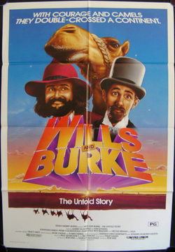 Poster Wills & Burke