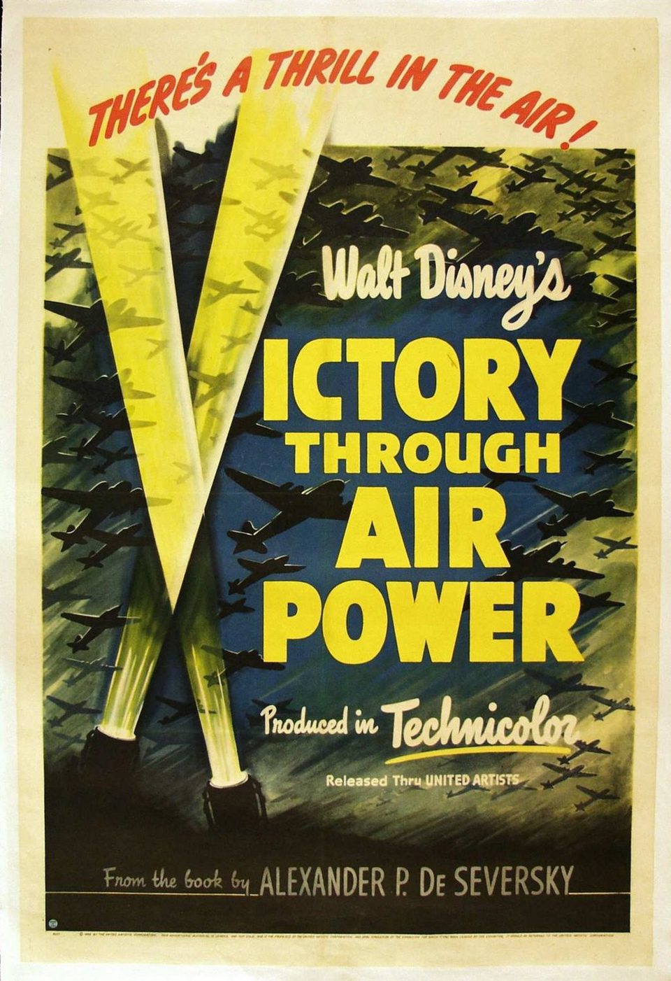 Poster of Victory Through Air Power - Estados Unidos