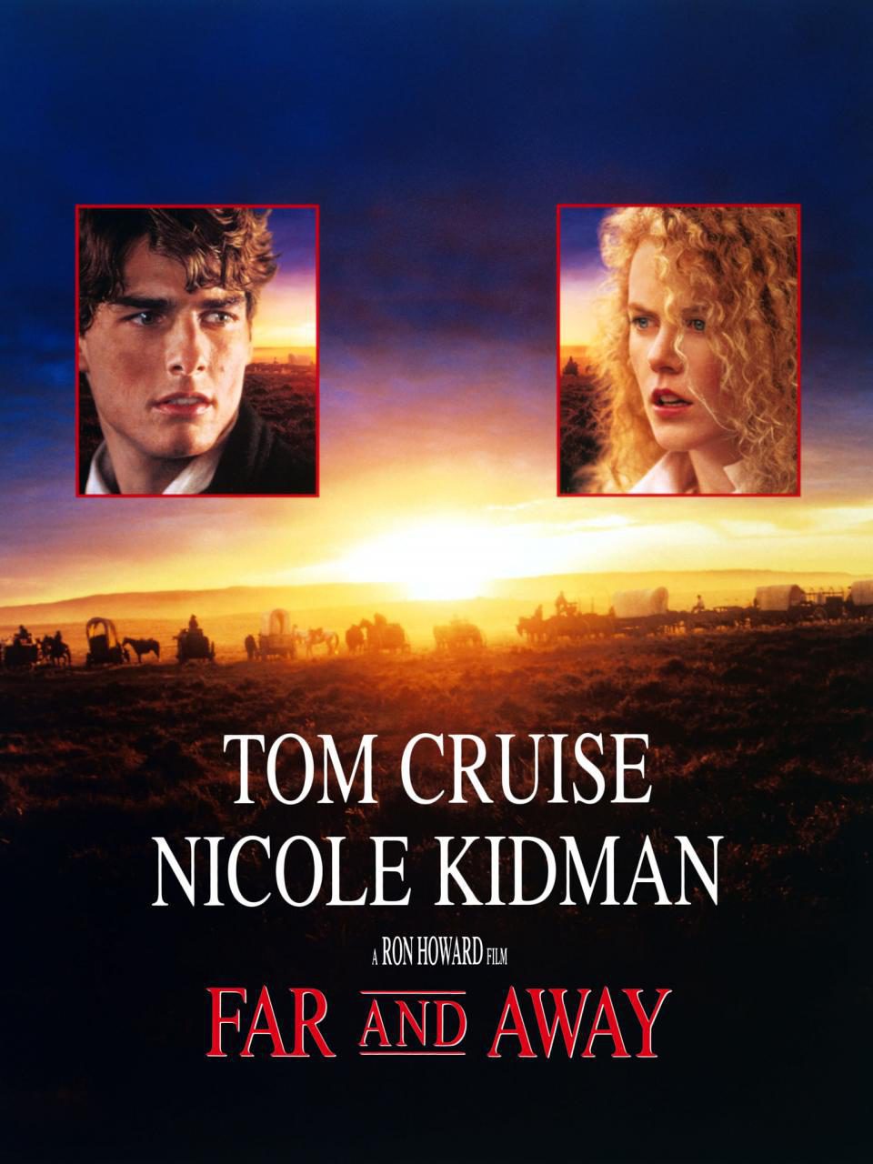 Poster of Far and Away - Estados Unidos