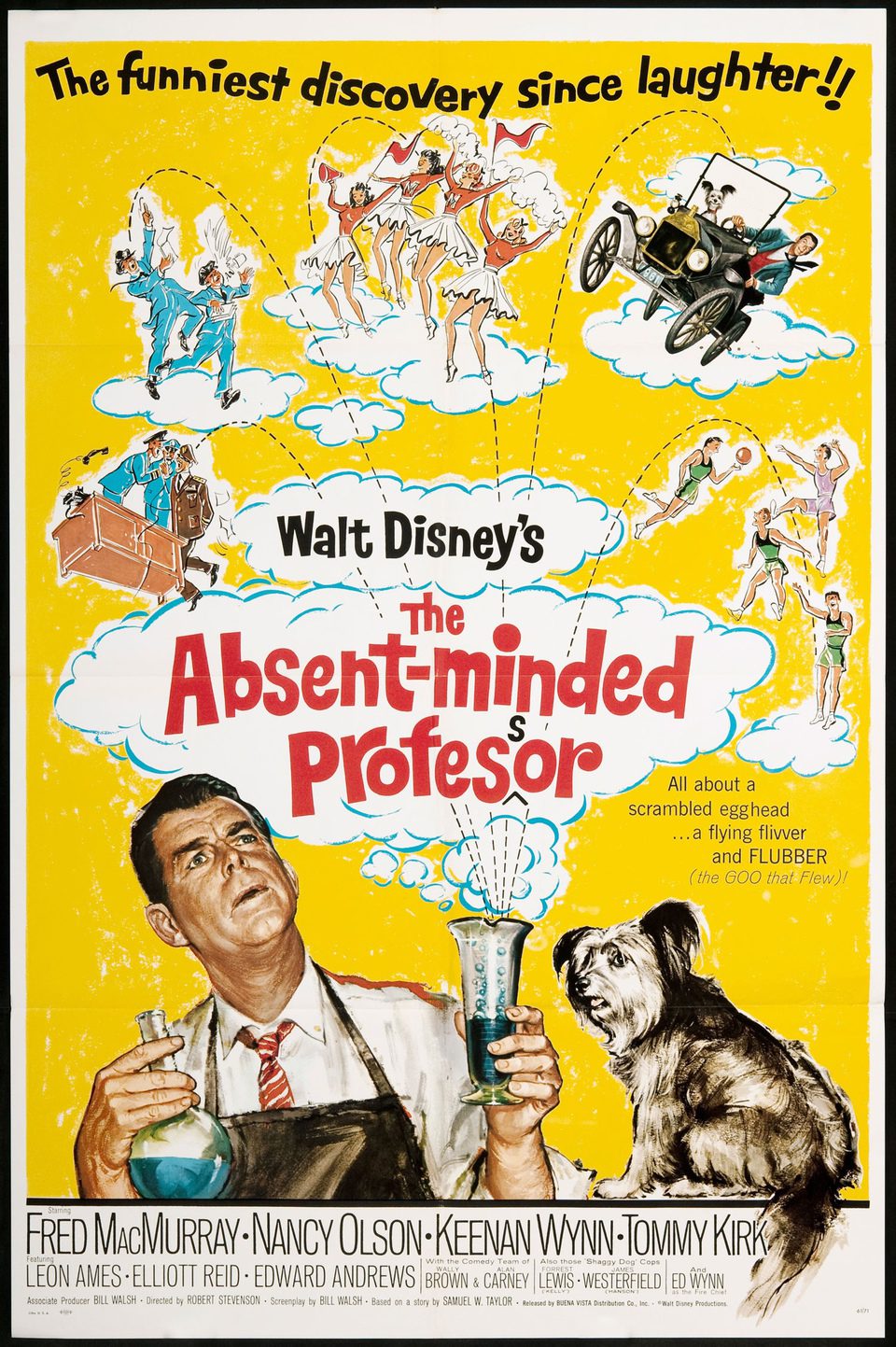Poster of The Absent-Minded Professor - Estados Unidos