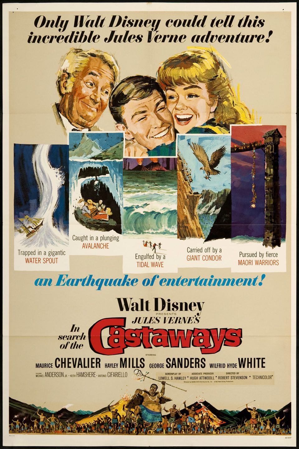 Poster of In Search of the Castaways - Estados Unidos