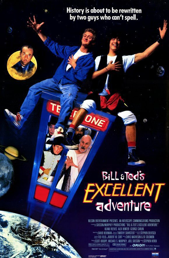 Poster of Bill & Ted's Excellent Adventure - Estados Unidos
