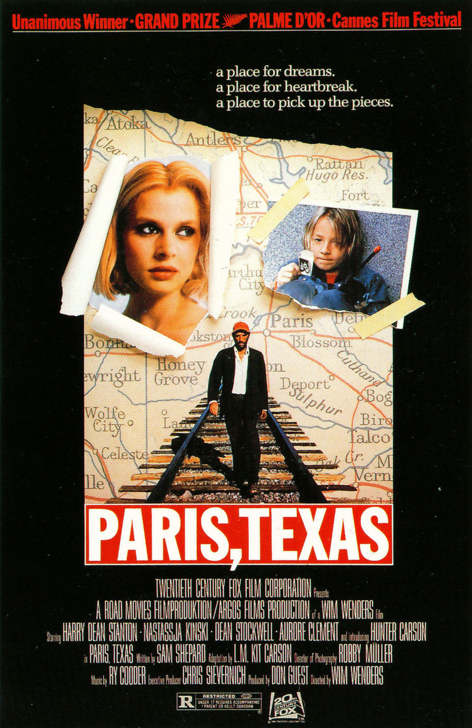 Poster of Paris, Texas - Estados Unidos