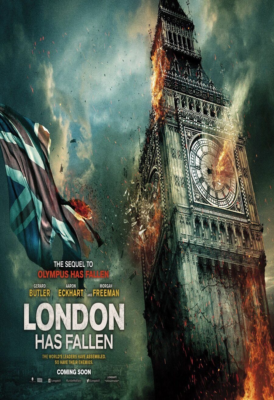 Poster of London Has Fallen - 'London Has Fallen' poster horizontal