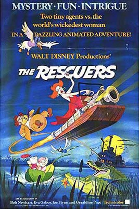 Poster of The Rescuers - Estados Unidos