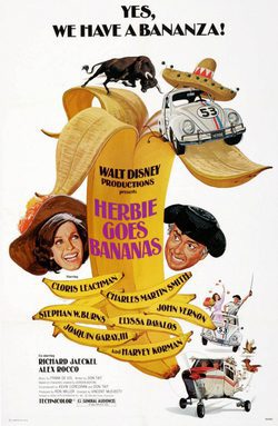 Poster Herbie Goes Bananas