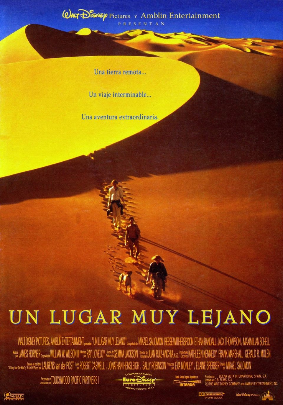 Poster of A Far Off Place - España