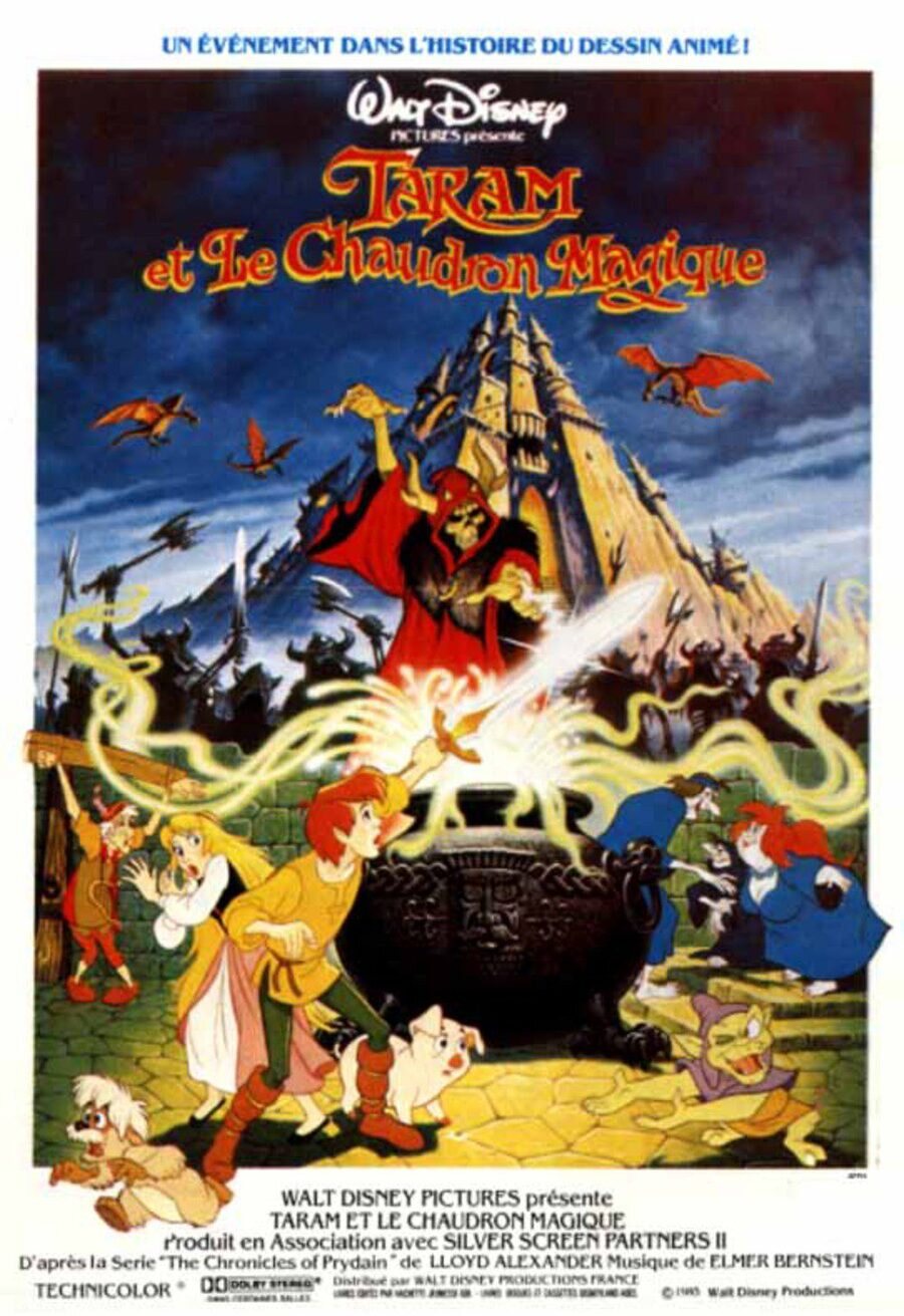 Poster of The Black Cauldron - Francia