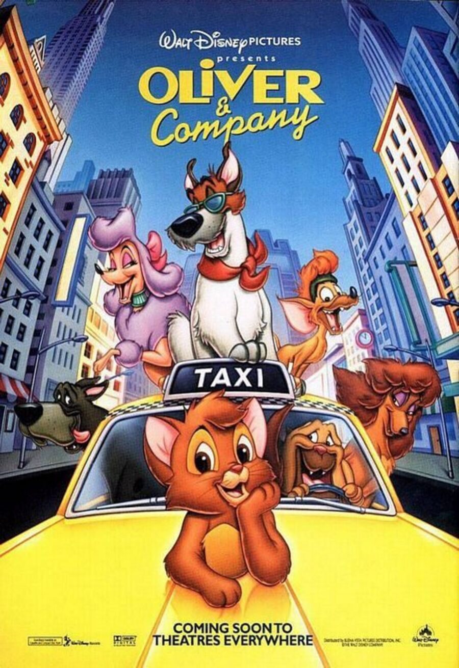 Poster of Oliver & Company - Estados Unidos