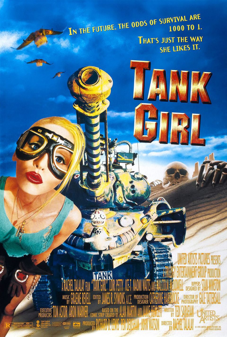 Poster of Tank Girl - Estados Unidos