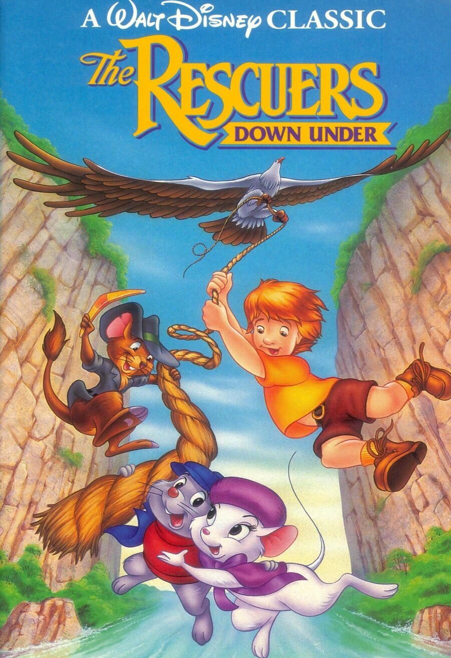 Poster of The Rescuers Down Under - Estados Unidos