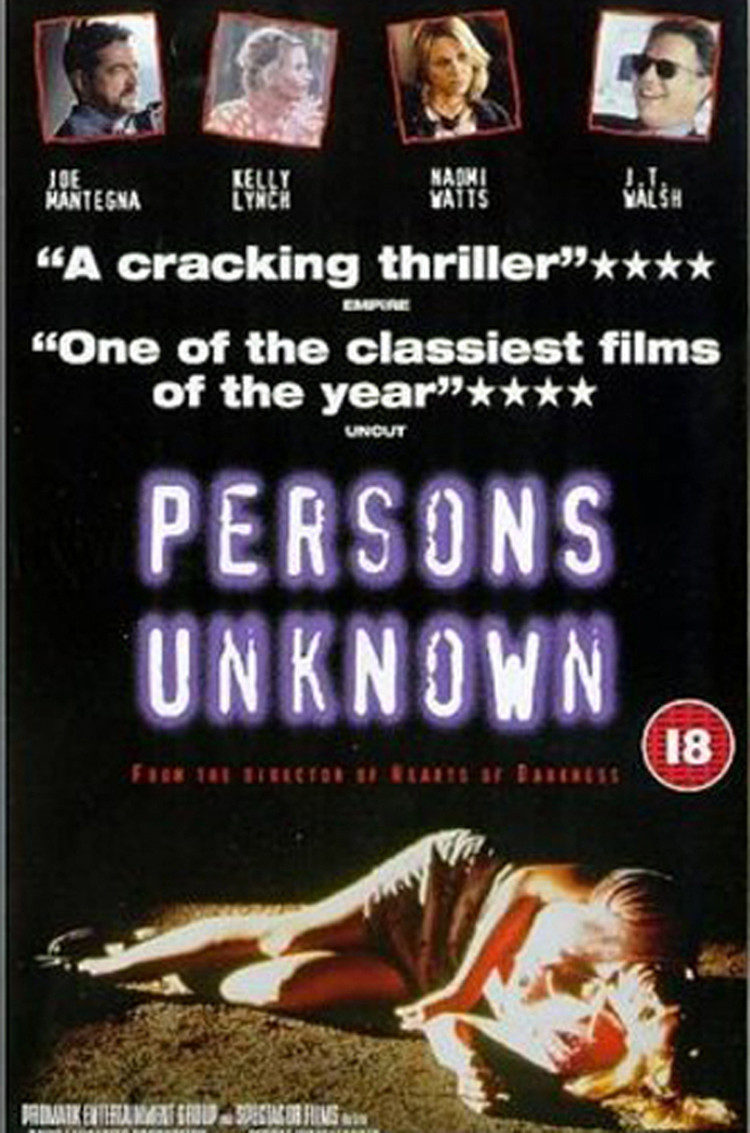 Poster of Persons Unknown - Estados Unidos