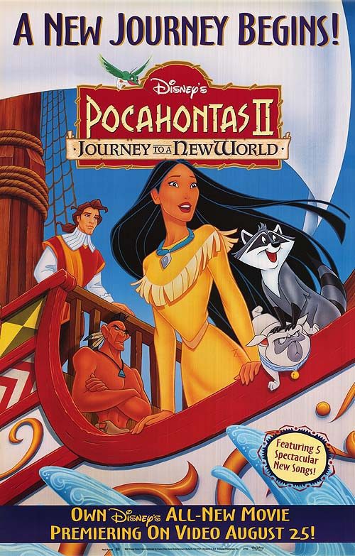 Poster of Pocahontas II: Journey to a New World - Estados Unidos