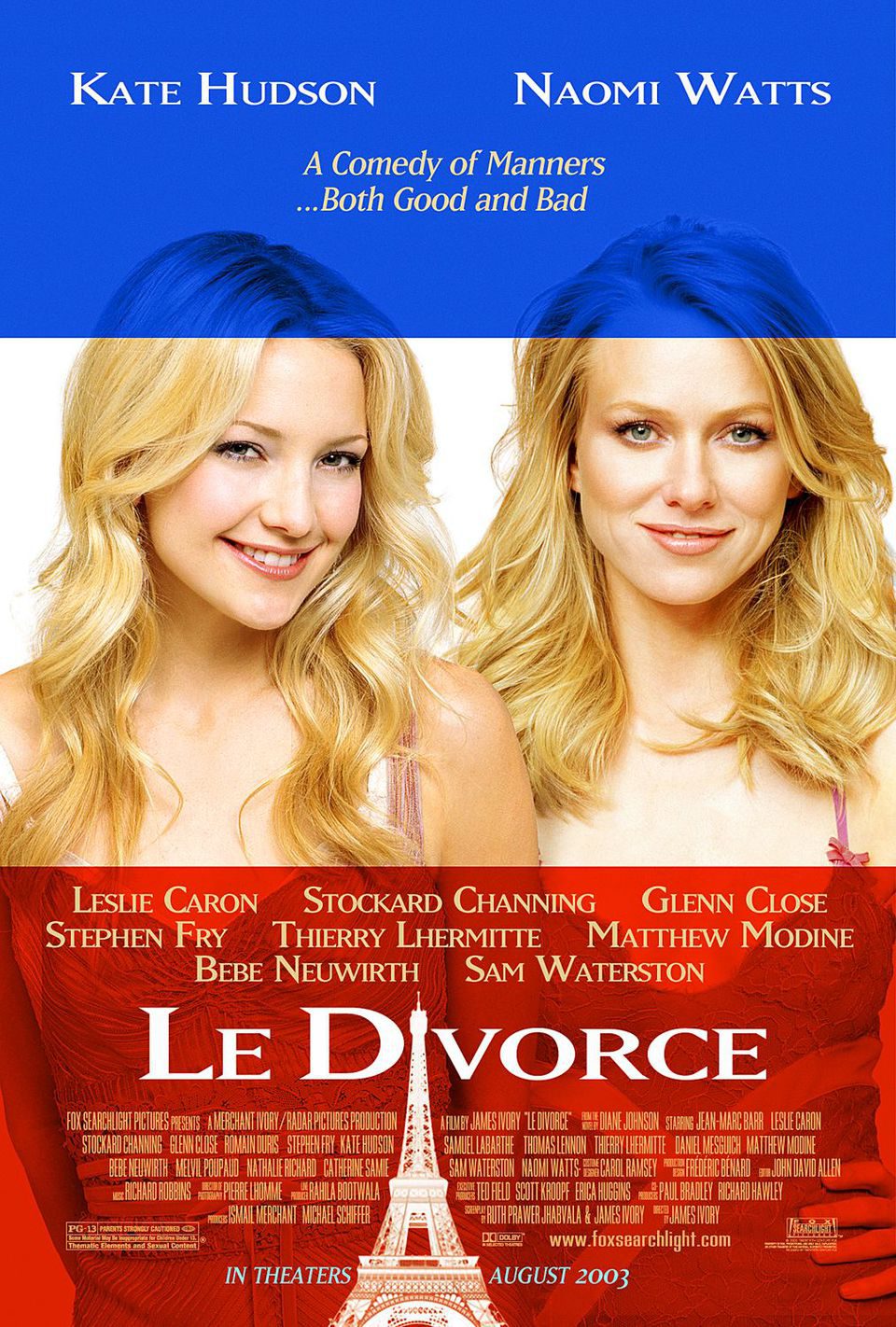 Poster of Le divorce - Estados Unidos