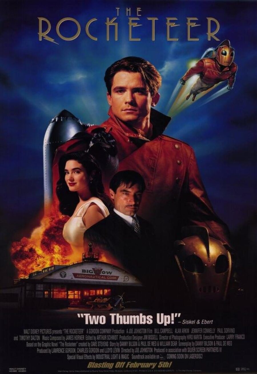 Poster of Rocketeer - Estados Unidos