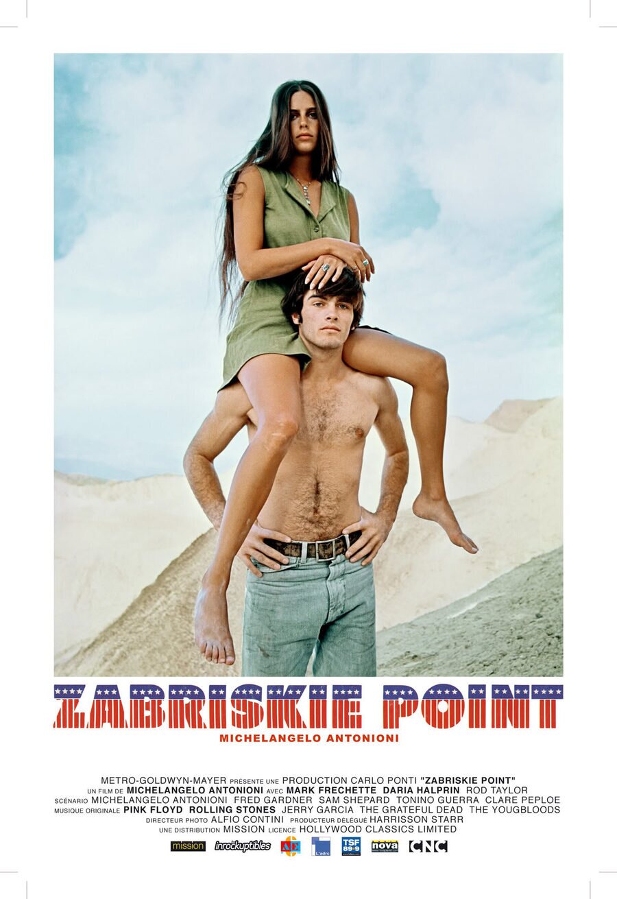 Poster of Zabriskie Point - Francia