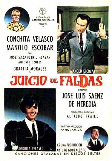 Poster of Juicio de faldas - España
