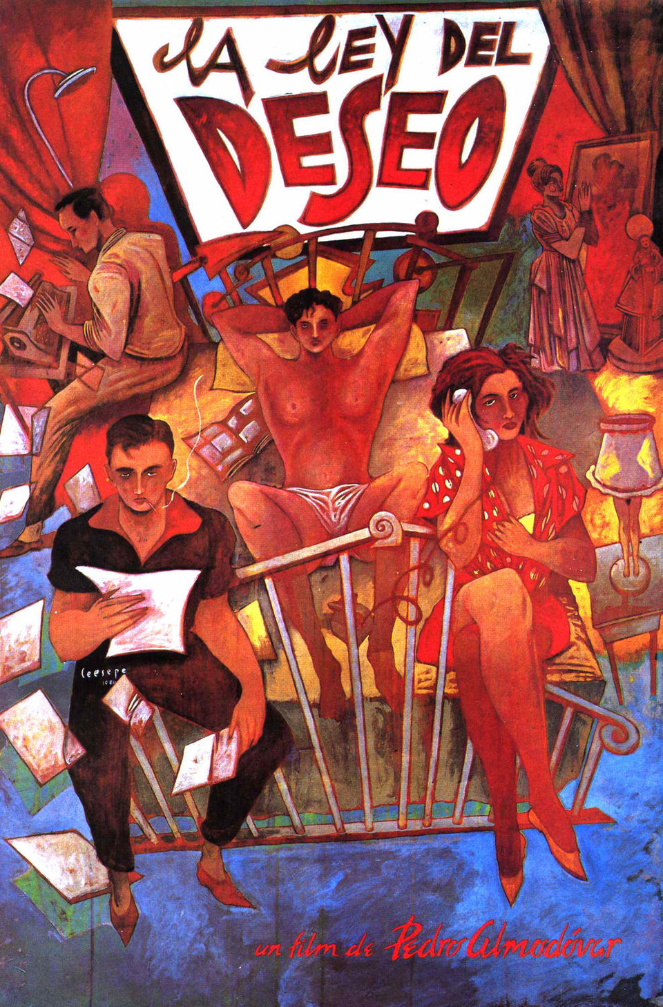 Poster of Law of Desire - España