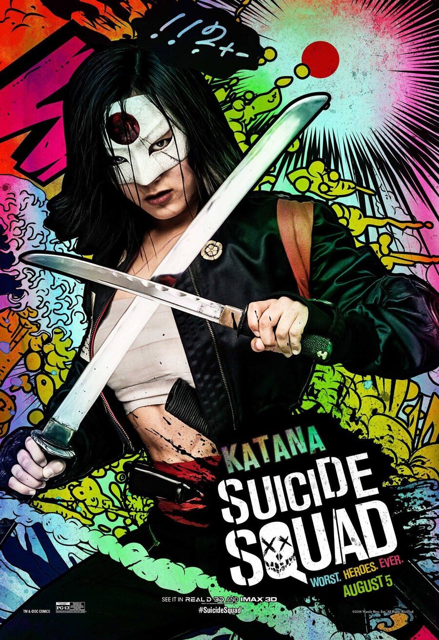 Poster of Suicide Squad - Katana #4