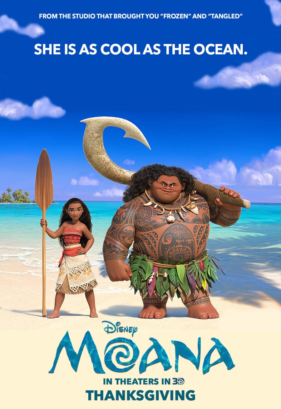 Poster of Moana - E.E.U.U.
